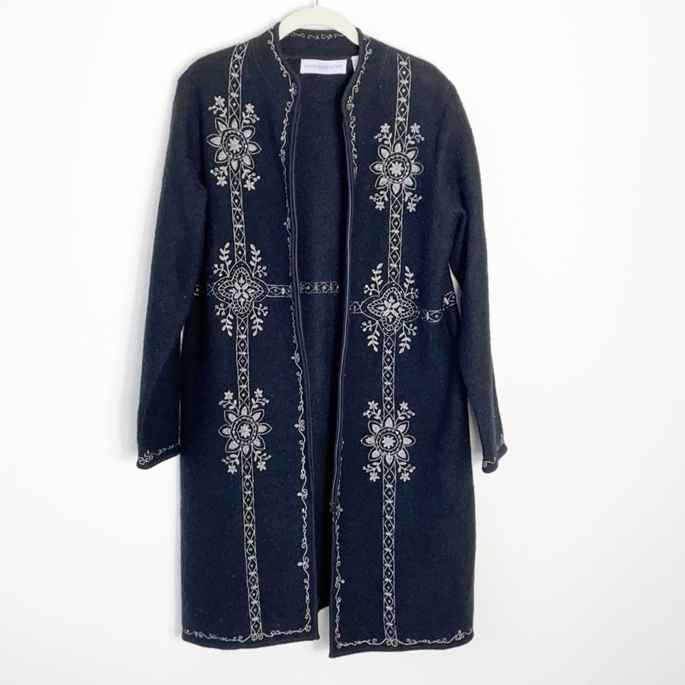 Vintage Marissa Christina 100% Wool Cardigan